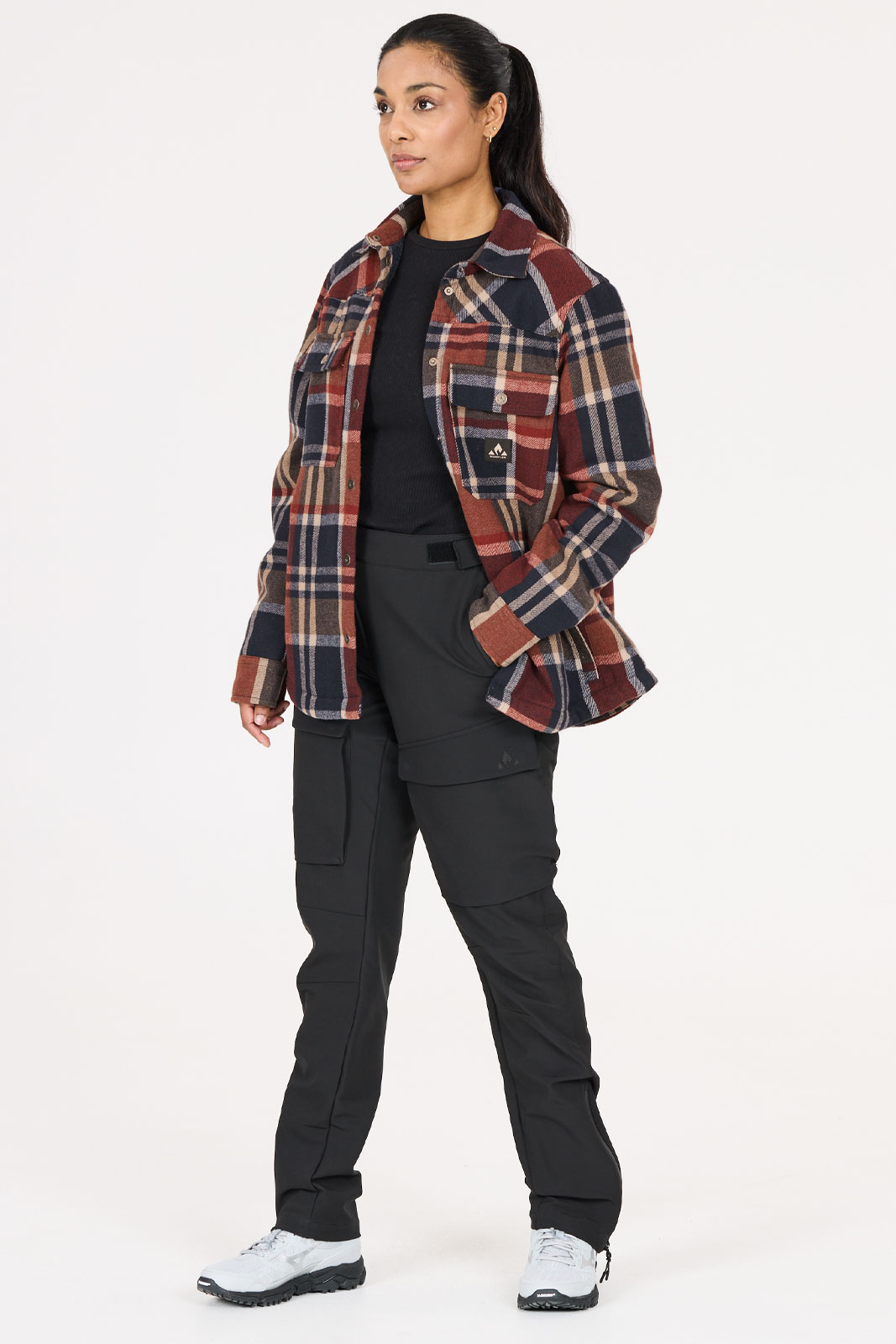 Charley W Loose Teddy Lined Shirt