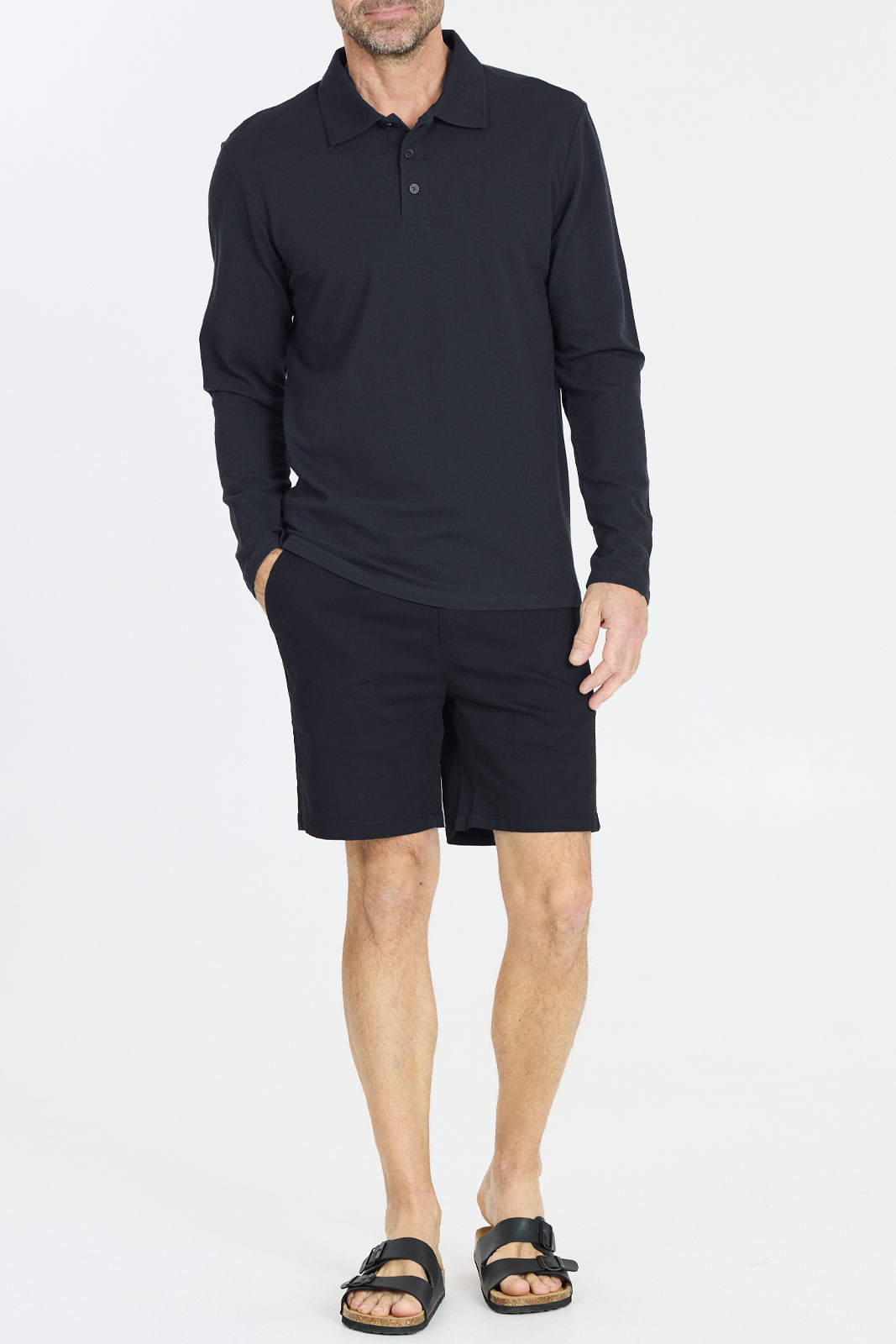 Harrold M L/S Polo Shirt