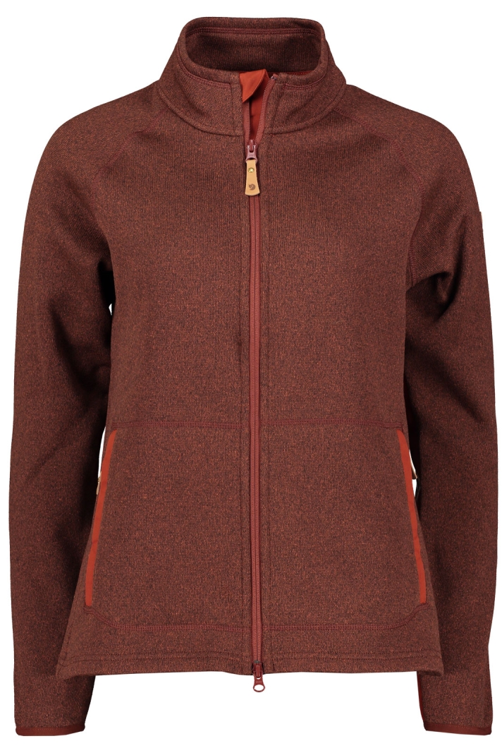 Övik Fleece Zip Sweater W
