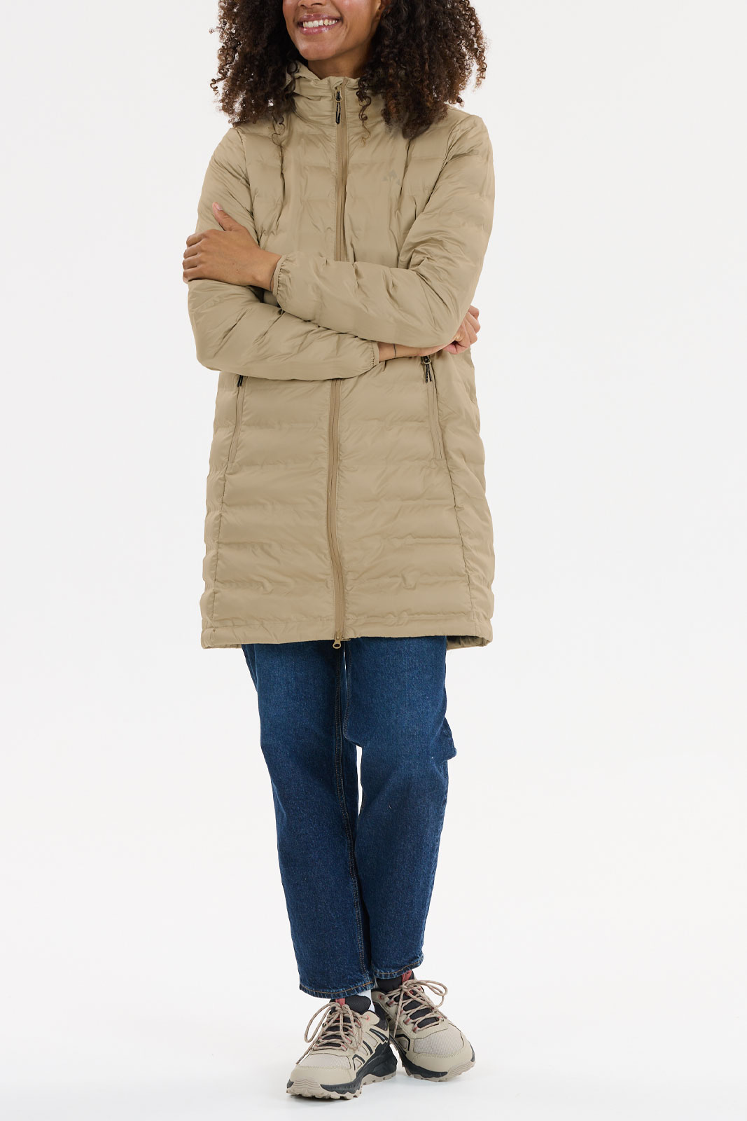 Froze W Long Light Puffer Jacket