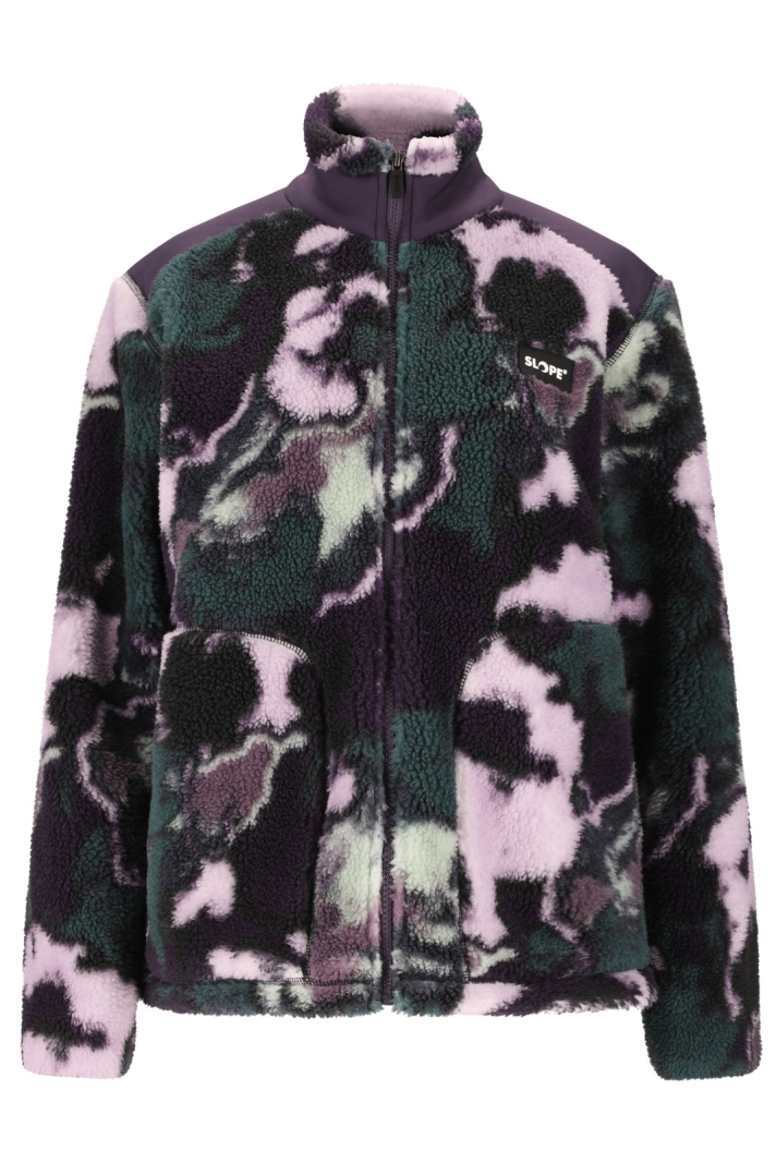Kendor W AOP Teddy Fleece Jacket