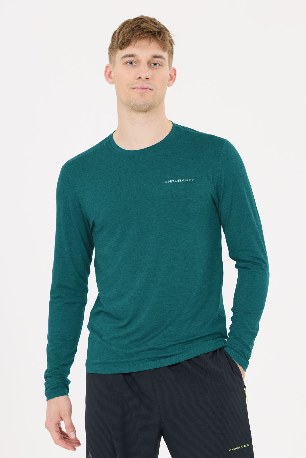 Abdon M Melange L/S Tee