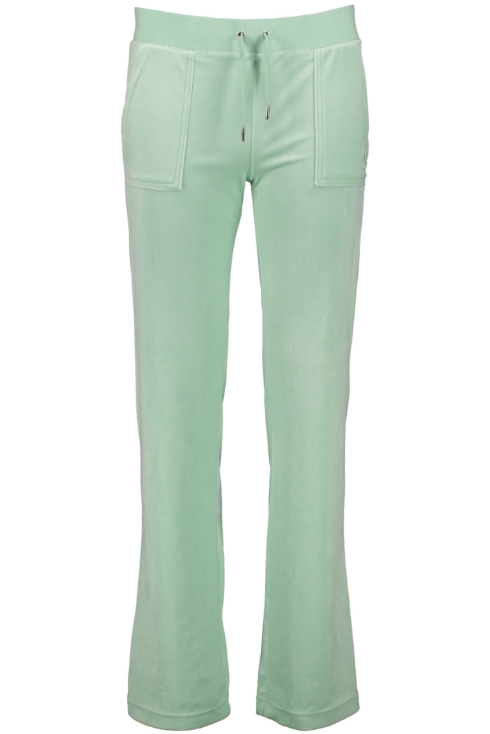 Del Ray Classic Velour Pant Pocket Design