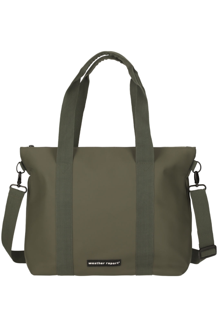Bronze PU Tote Bag