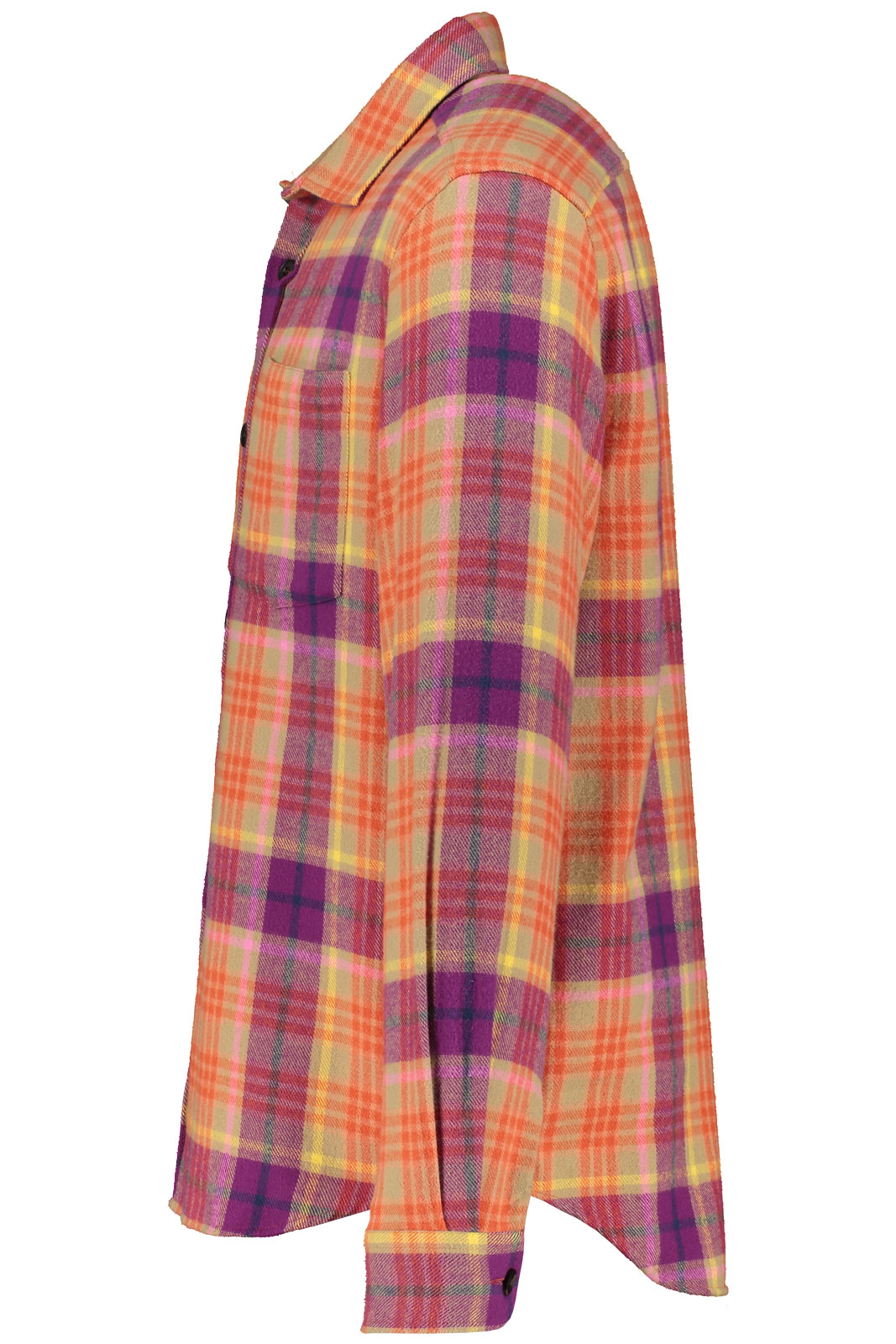 Flannel Colour Check Overshirt