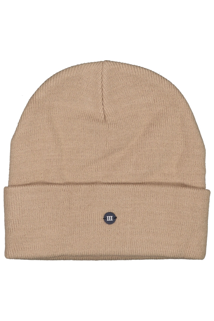Sven | Fine Knitted Hat With Rubber Logo Iii