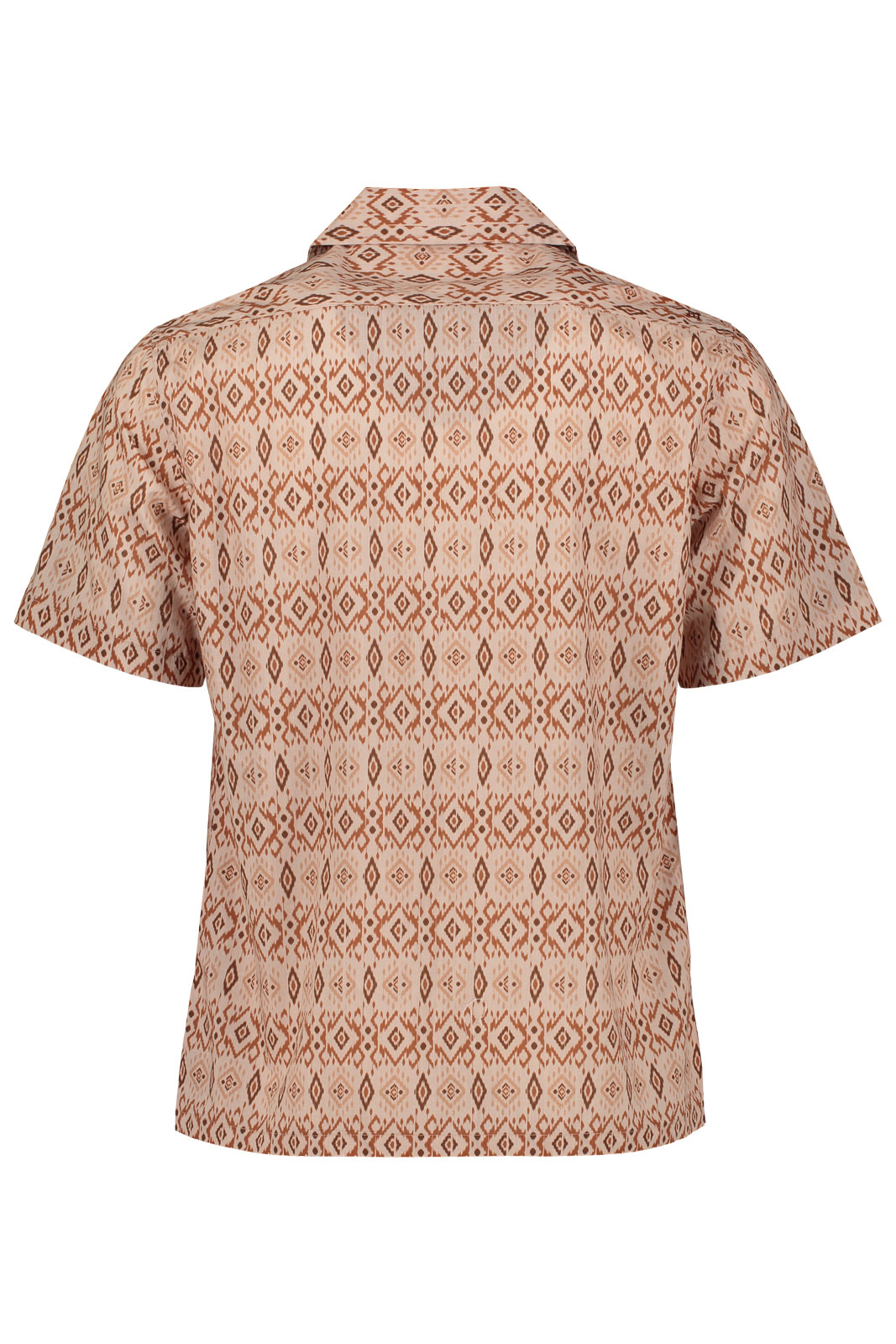 Evidio | Short Sleeve Ikat Shirt