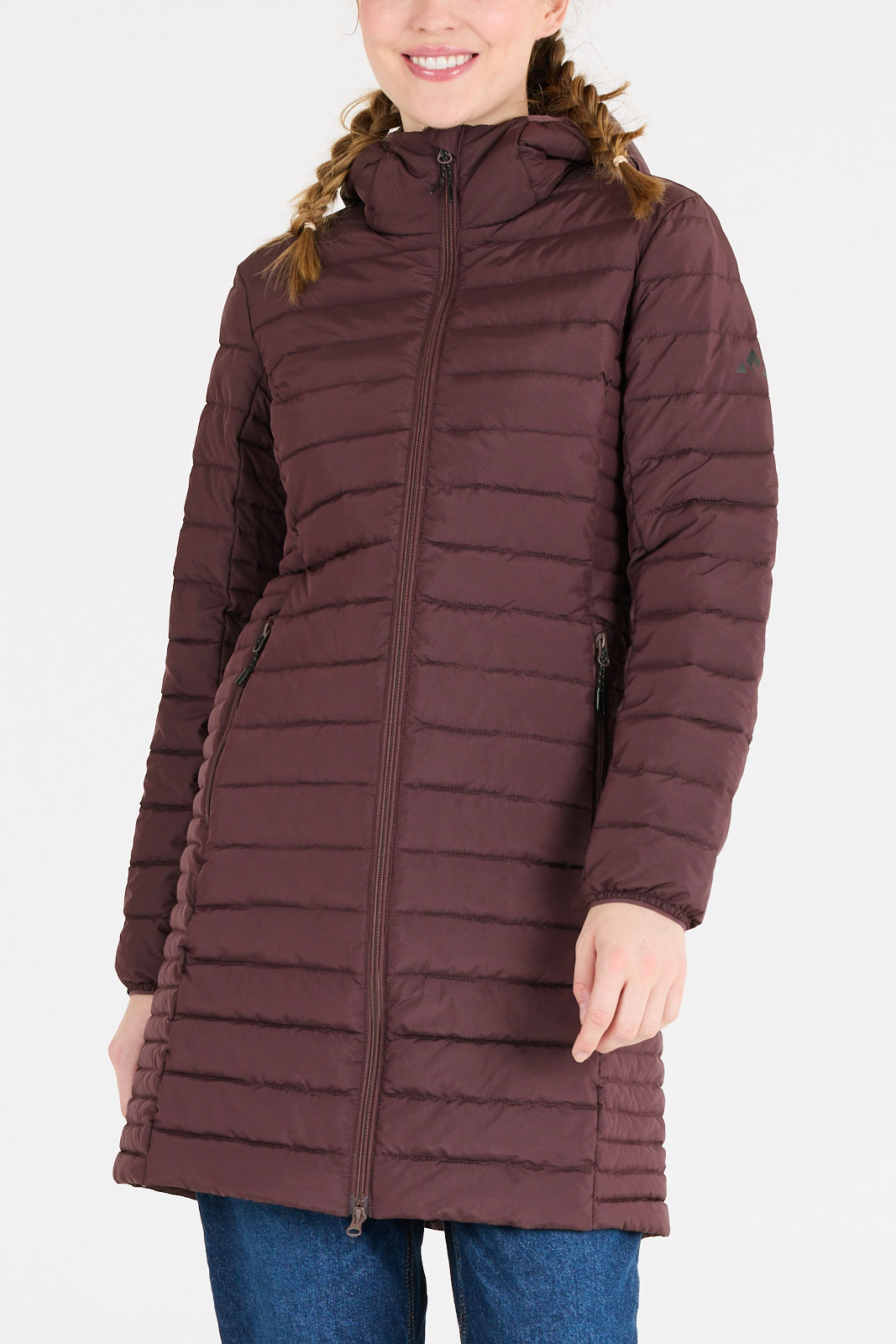 Edge W CFT+ Long Light Hood Puffer Jacket