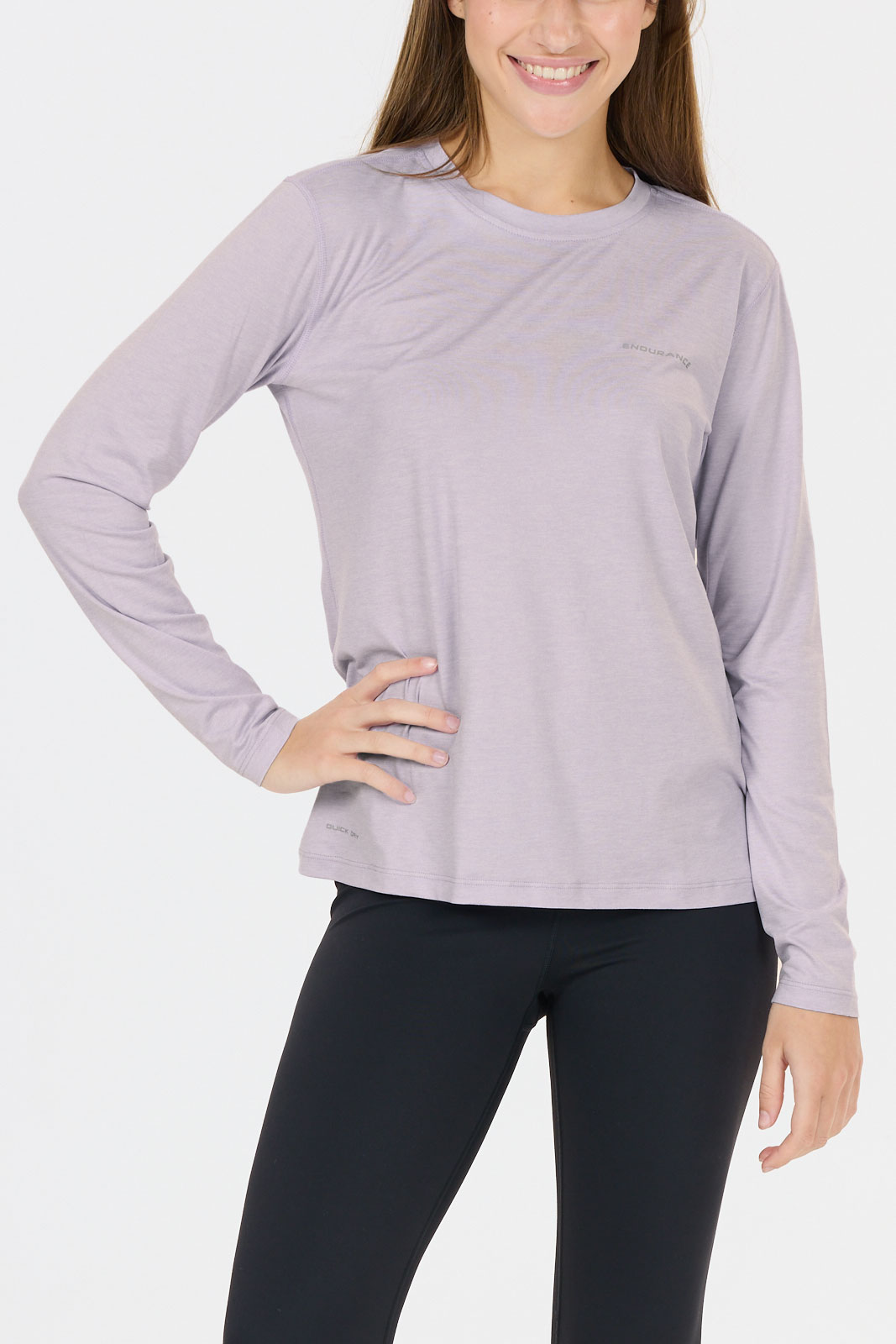 Alvaly W Melange L/S Tee