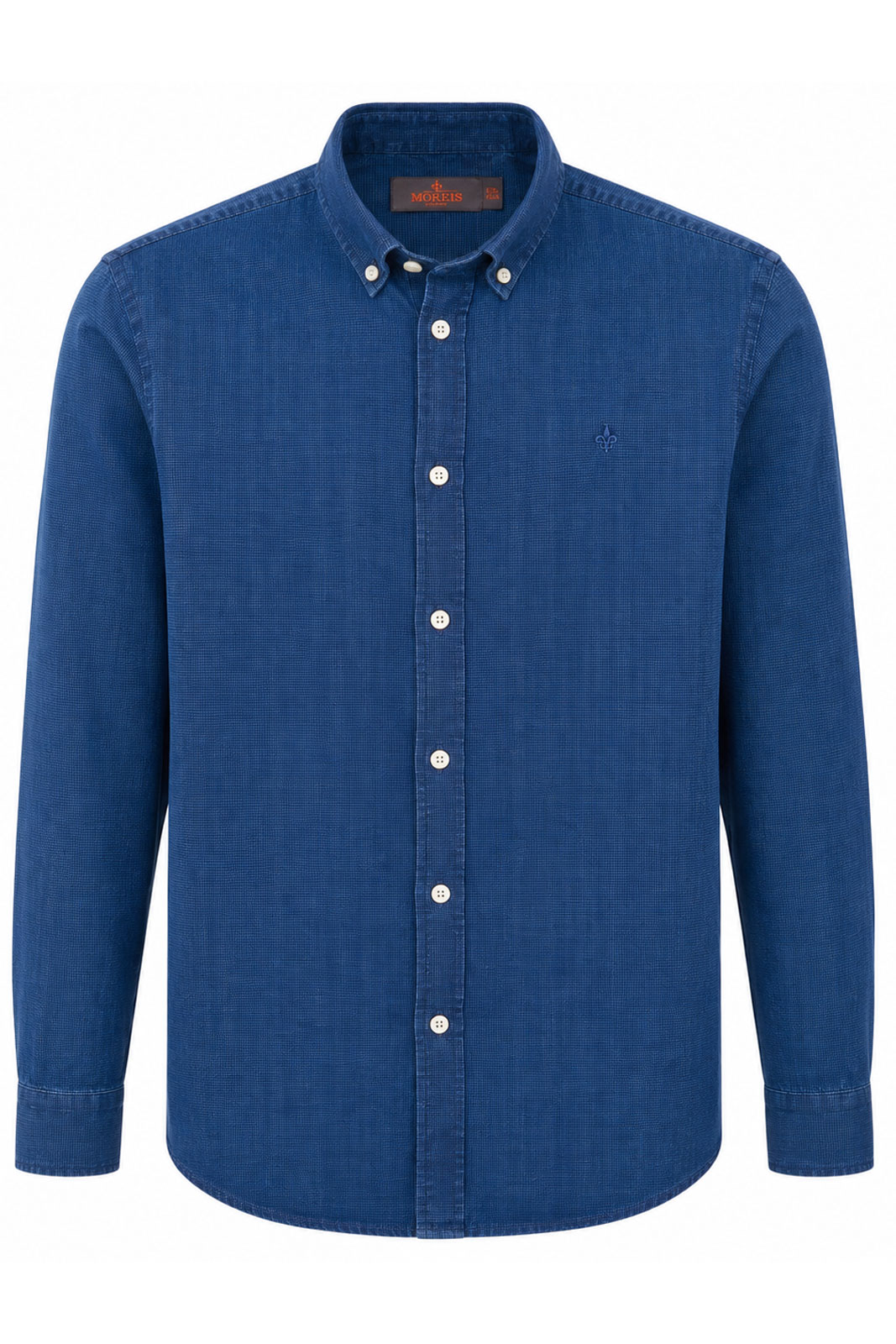 Indigo Linen Bd Shirt