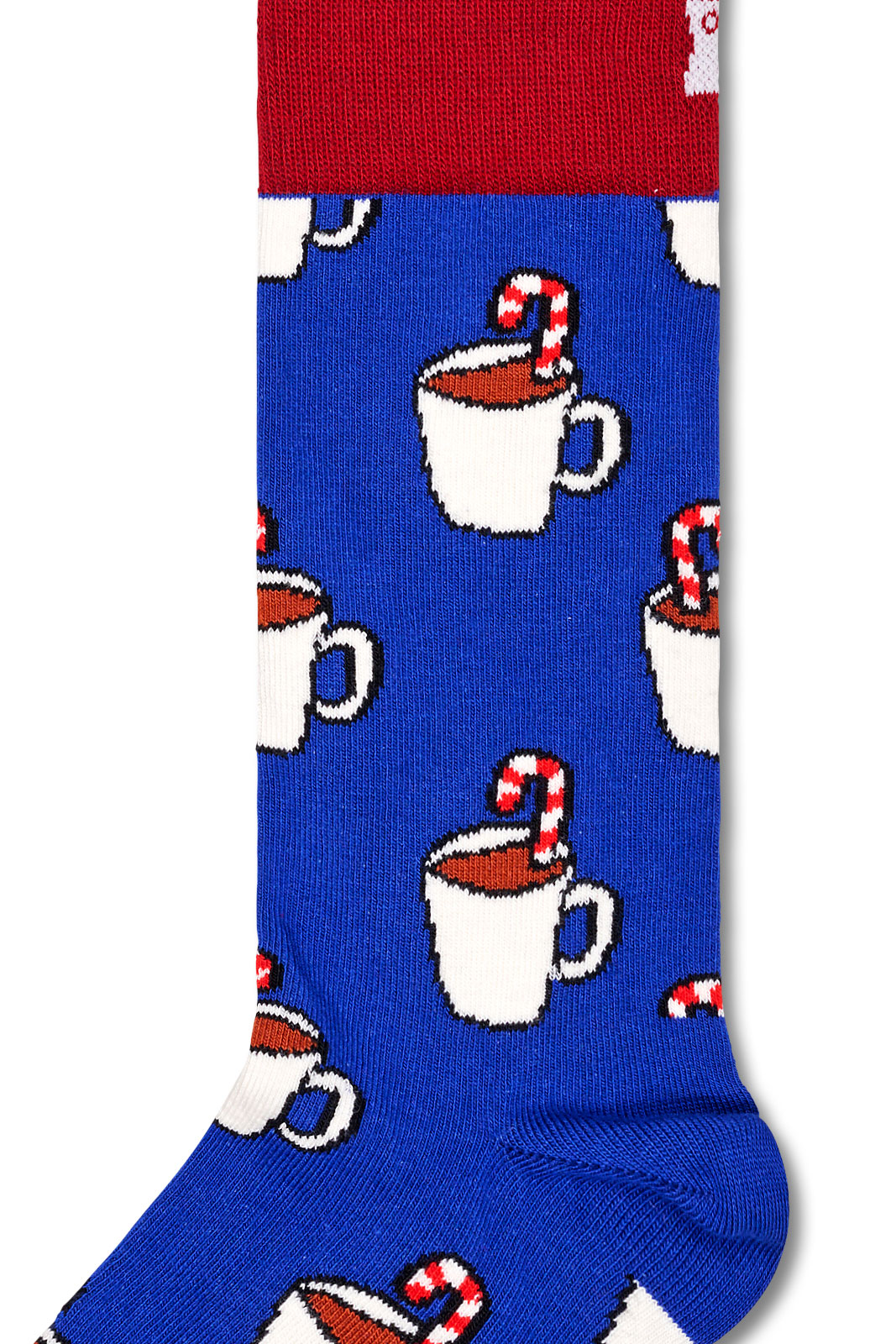 Candy Cane Cocoa Sock