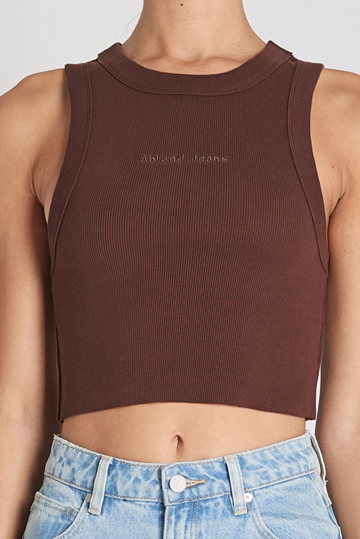 A Heather Singlet Faded Fluro.