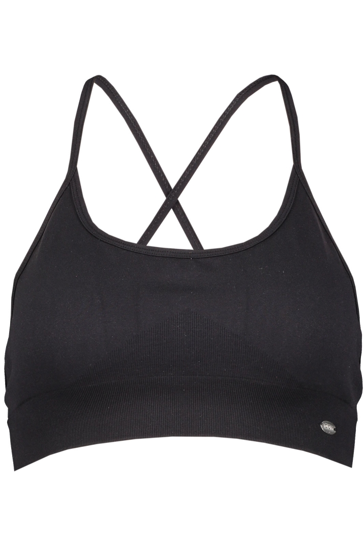 Seamless Cross Back Sports Bra