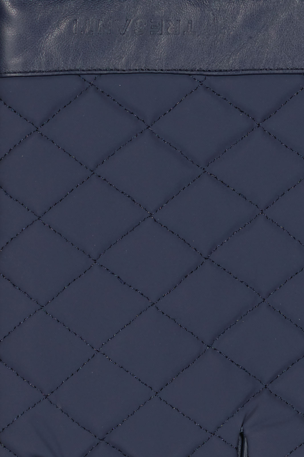 Shelly | Leather Gloves With Diamond Stitching