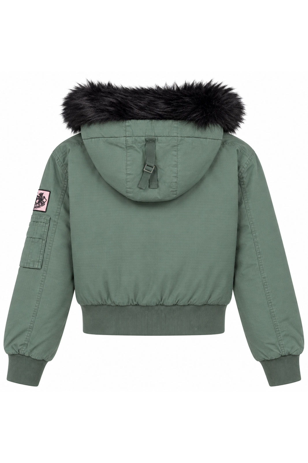 Camo Twill Bomber Jacket