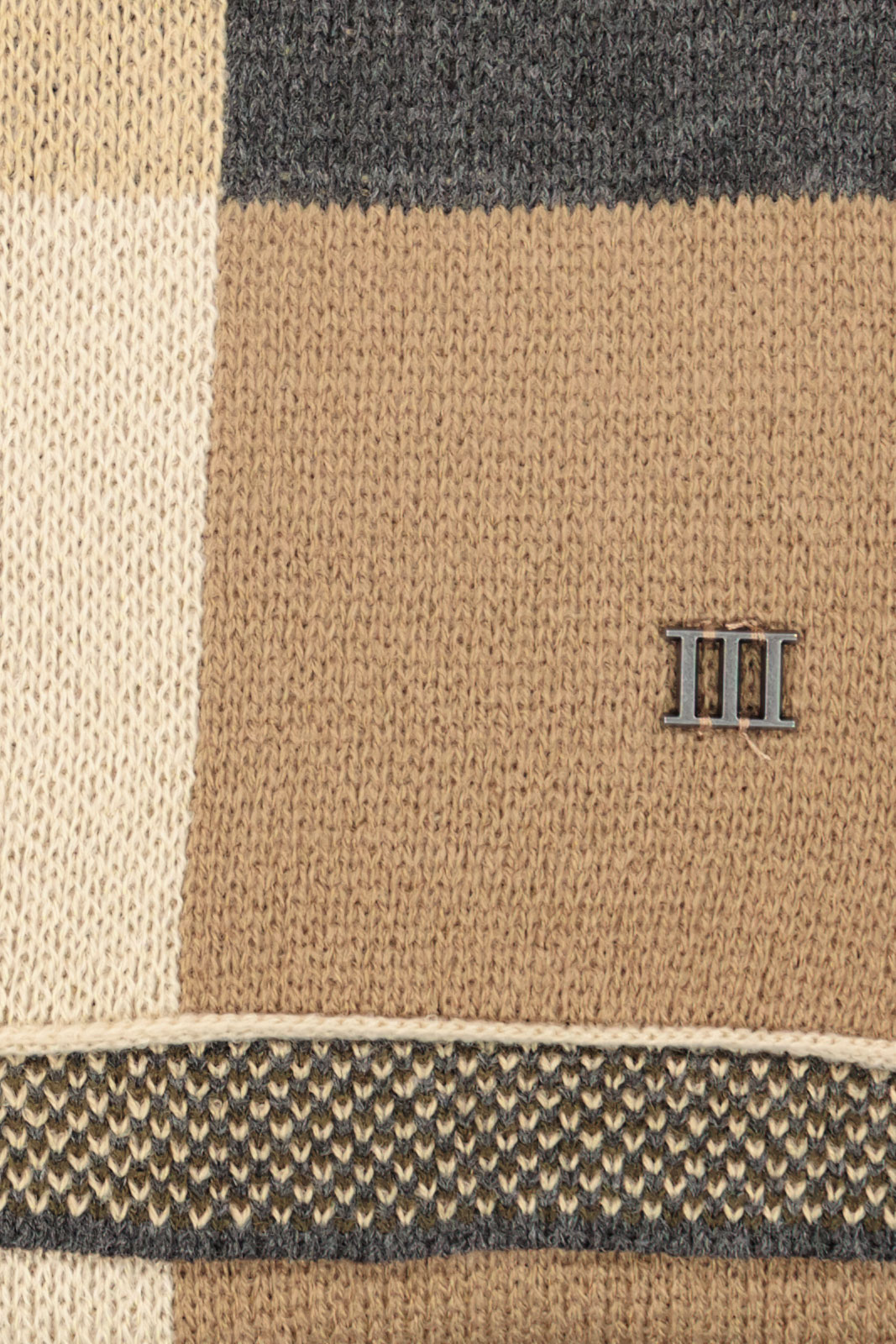 Franko | Knitted Block Scarf