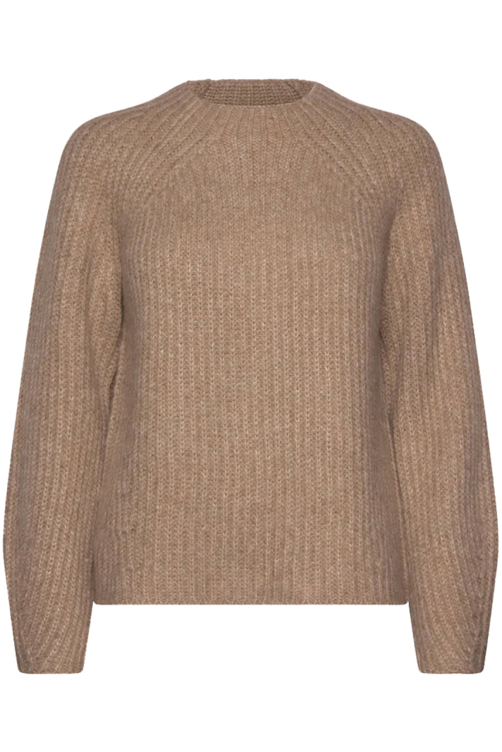 Rwtulip Ls Regular Rib Knit Pullover