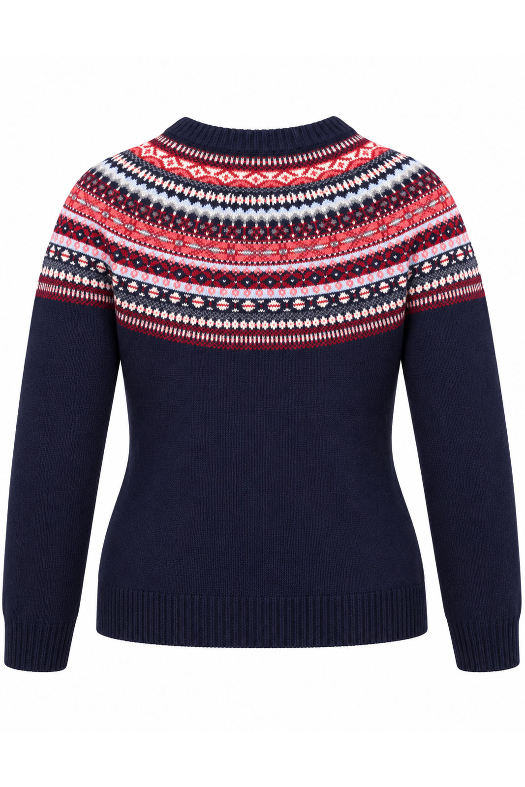 Alana Fairisle Yoke Crew Neck