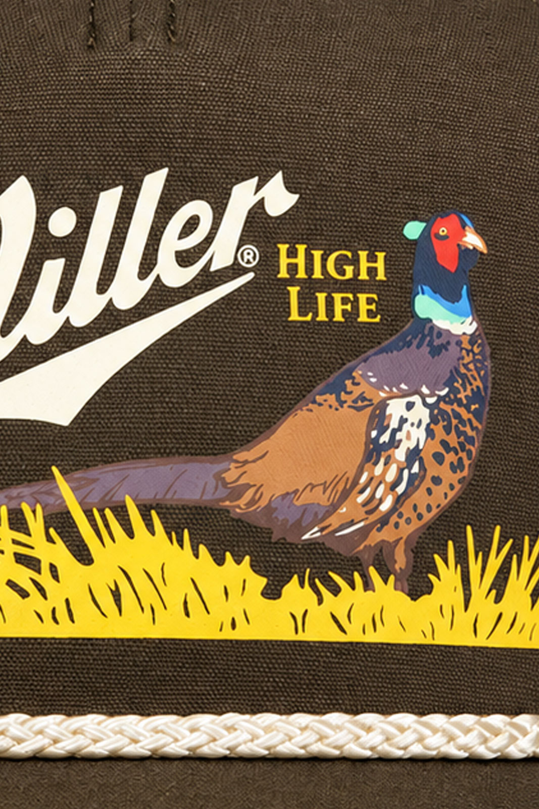 Miller High Life Canvas Cappy
