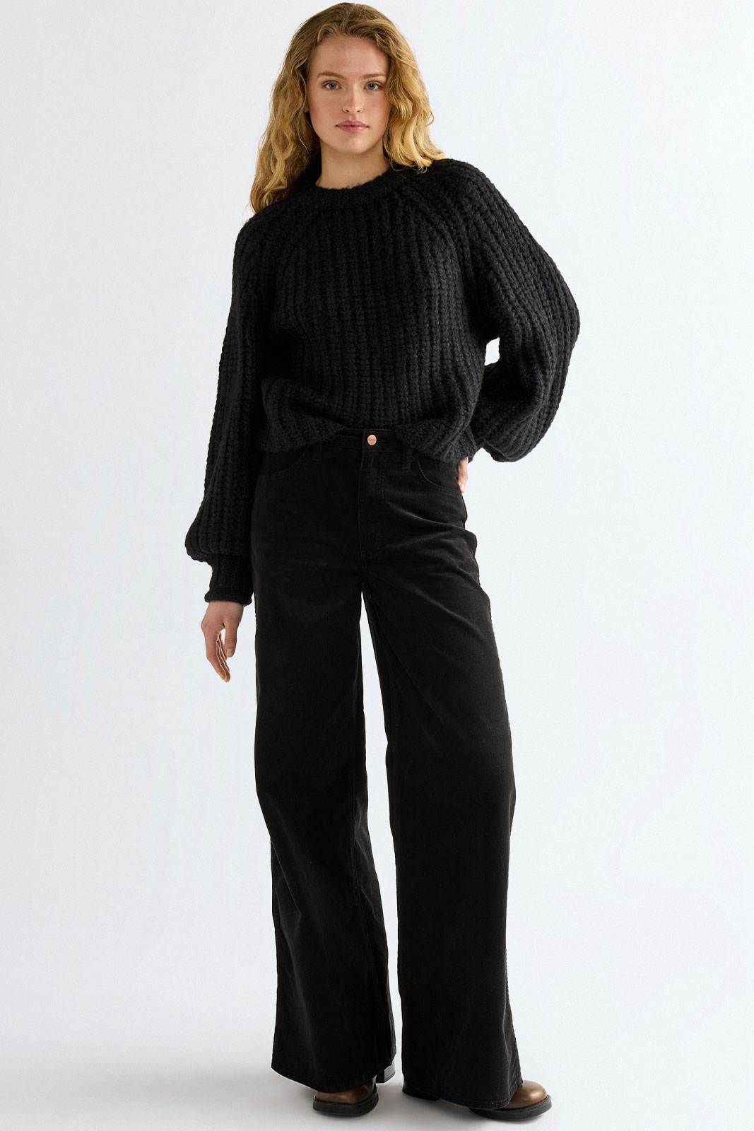 Balloon Sleeve Sweater