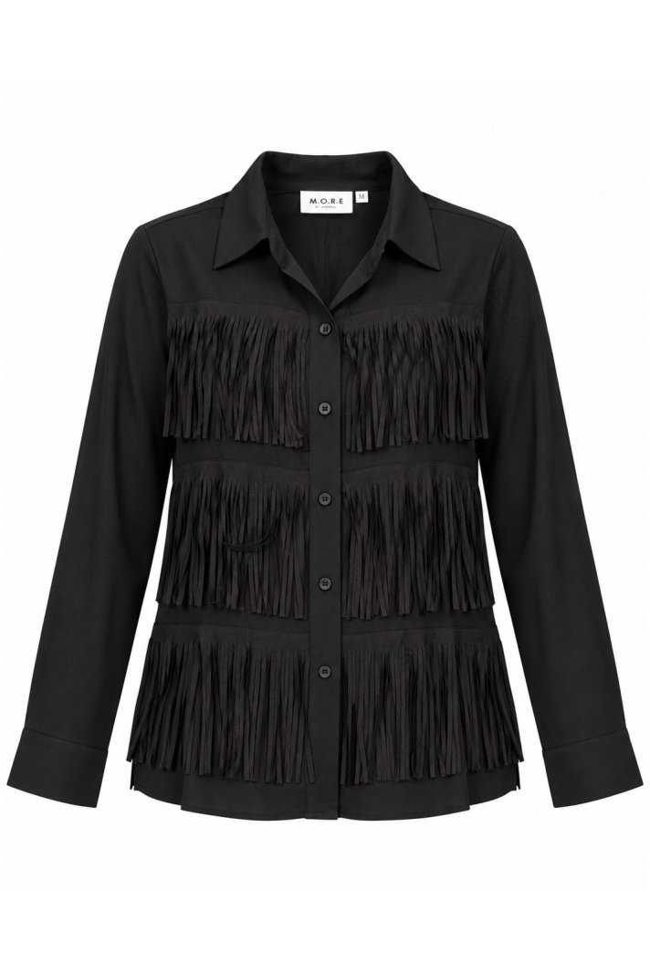 Mingel More Blouse With Frills