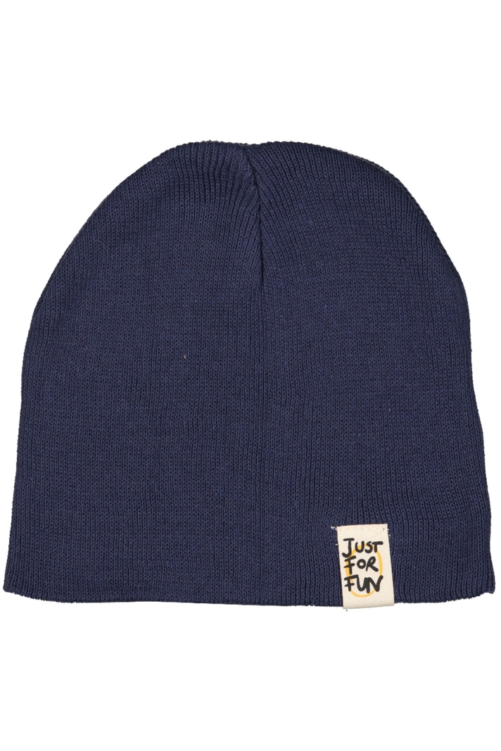 Barnmössa med vävd