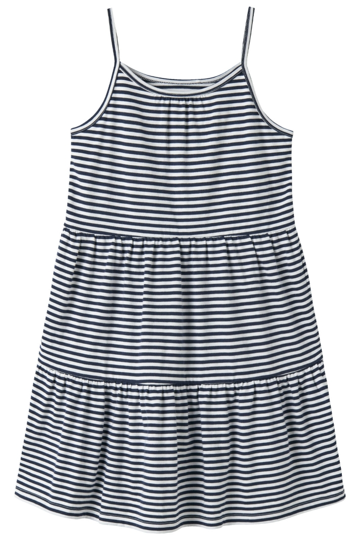 NKFVASITA STRIPE STRAP DRESS
