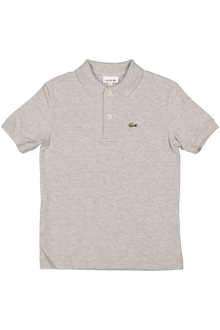 Short sleeved Ribbed Collar Shirt.