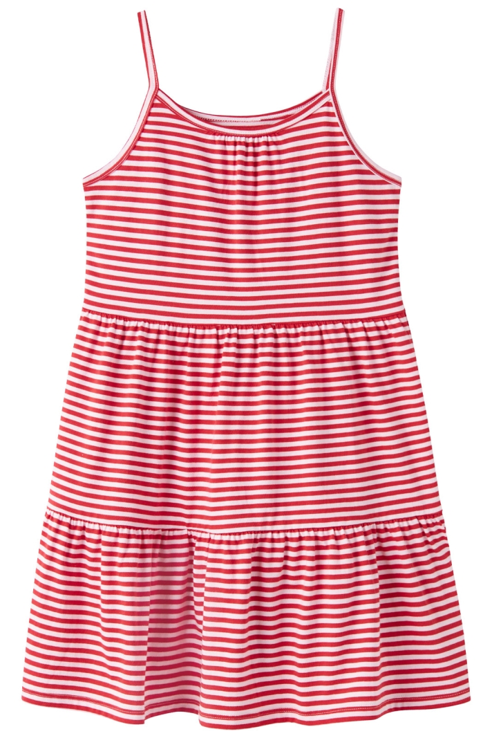 NKFVASITA STRIPE STRAP DRESS