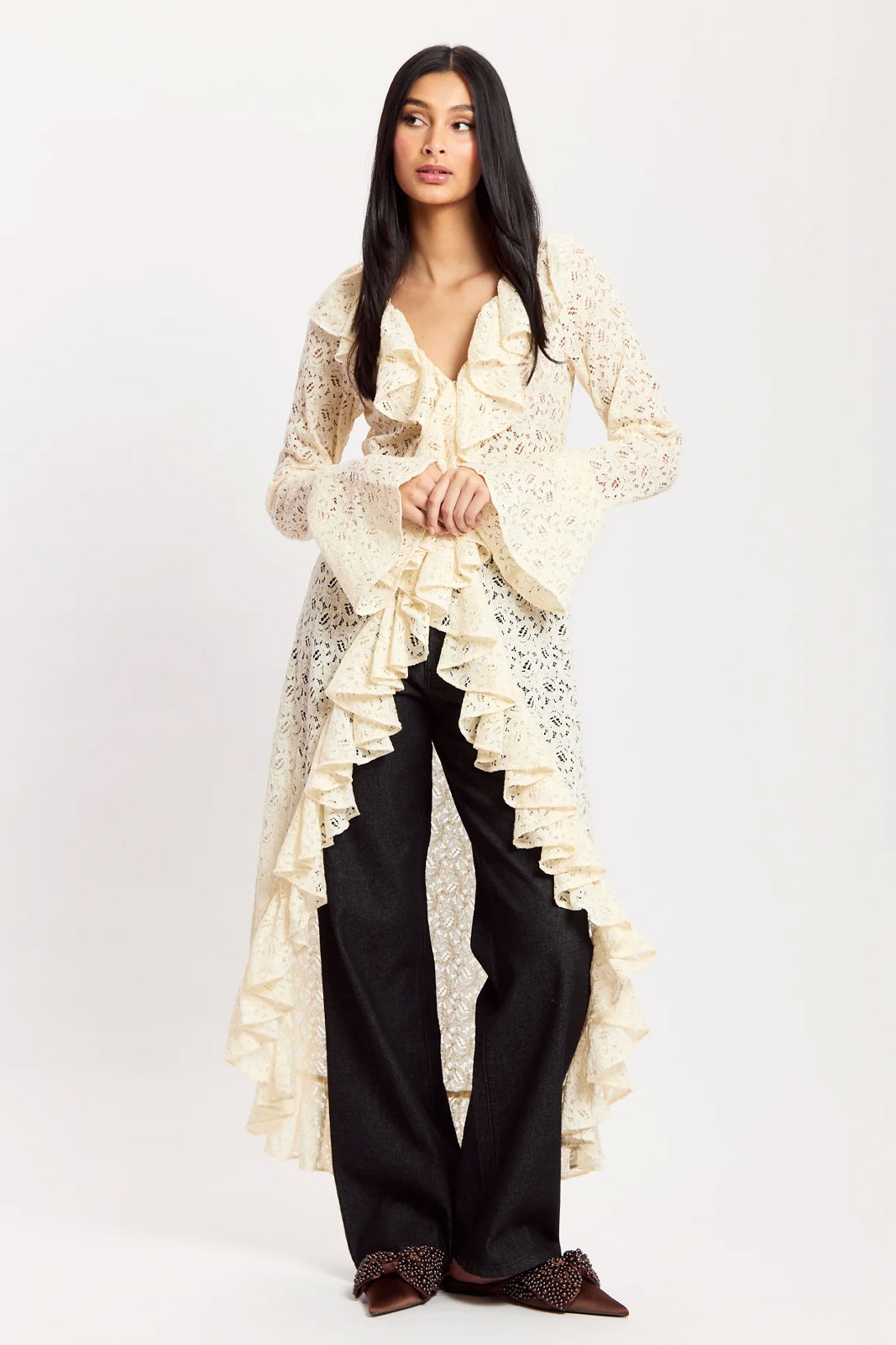 Lindsey Lace Cardigan