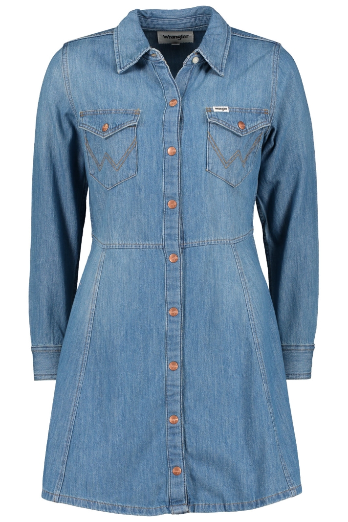 Denim Shirt Dress