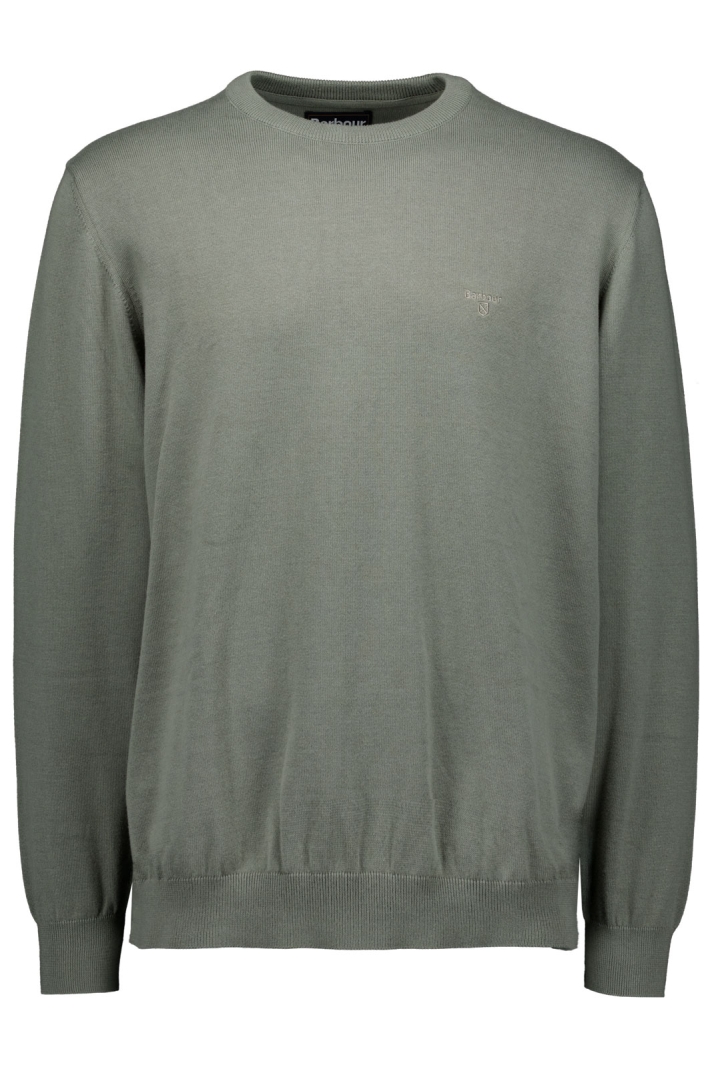 Barbour Pima Cotton Crew Neck Sweater