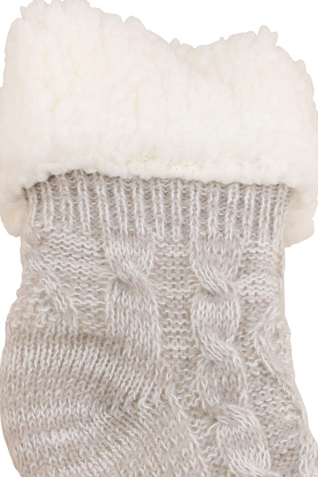 Cozy sock knitted pattern