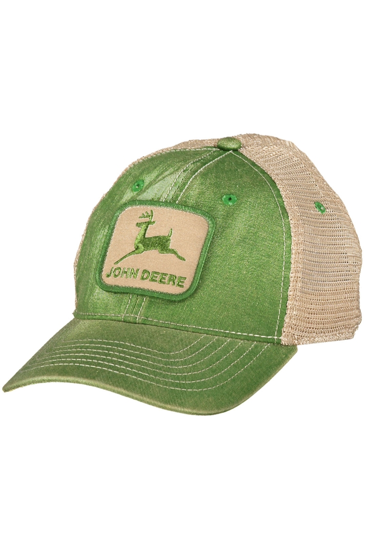 Stone Washed Logo Mens Cap