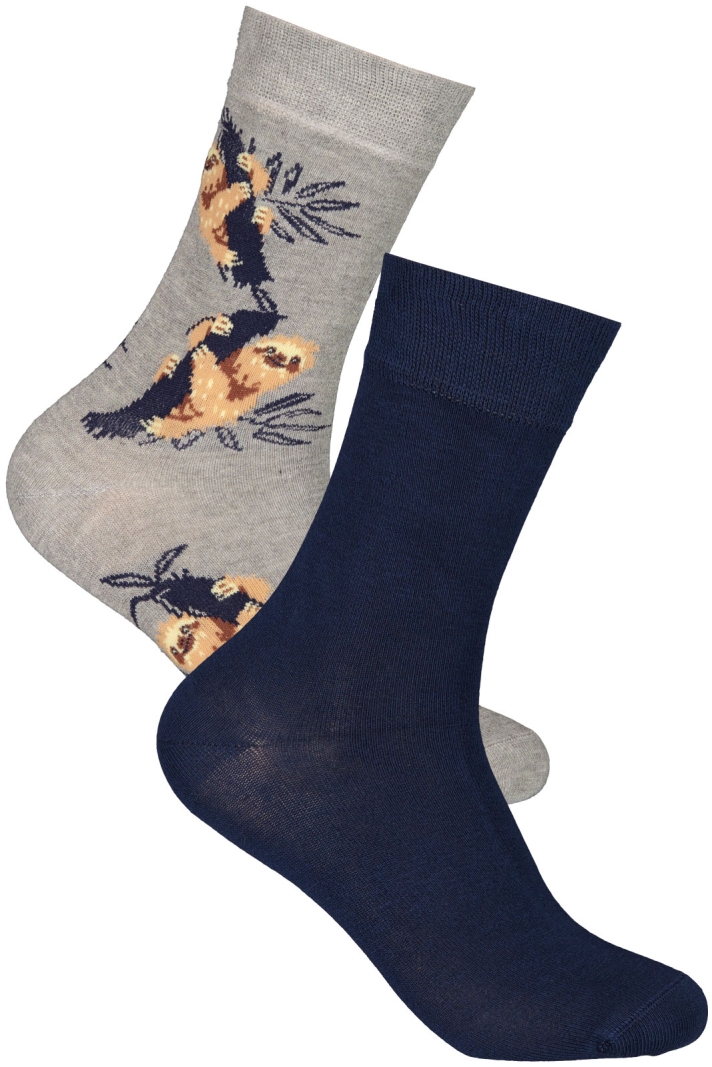 Bambustrumpa Dam 2-pack Mönstrad