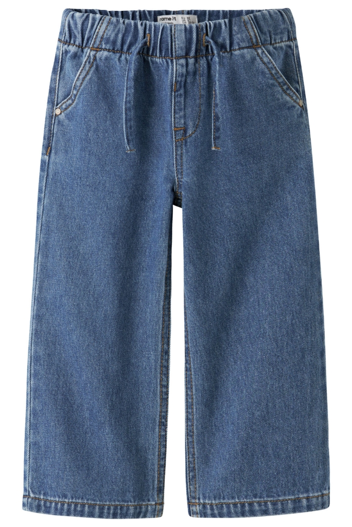 NMFROSE WIDE PULL UP JEANS 4446-BY