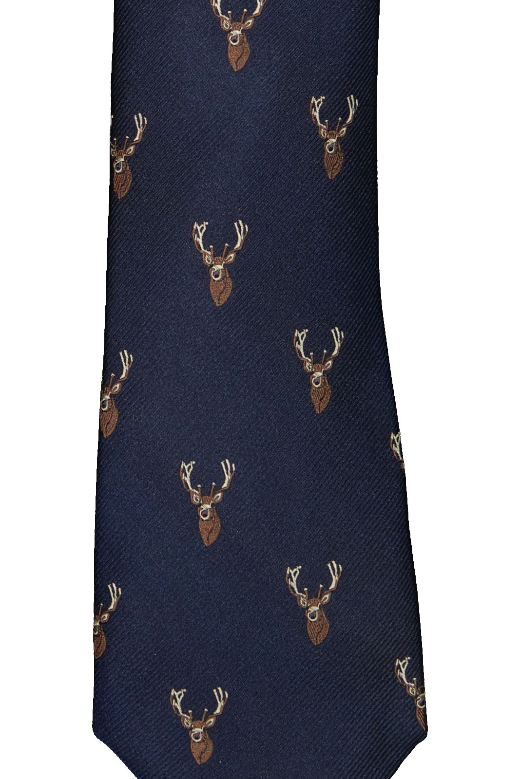 Ripon Silk Tie - Deer