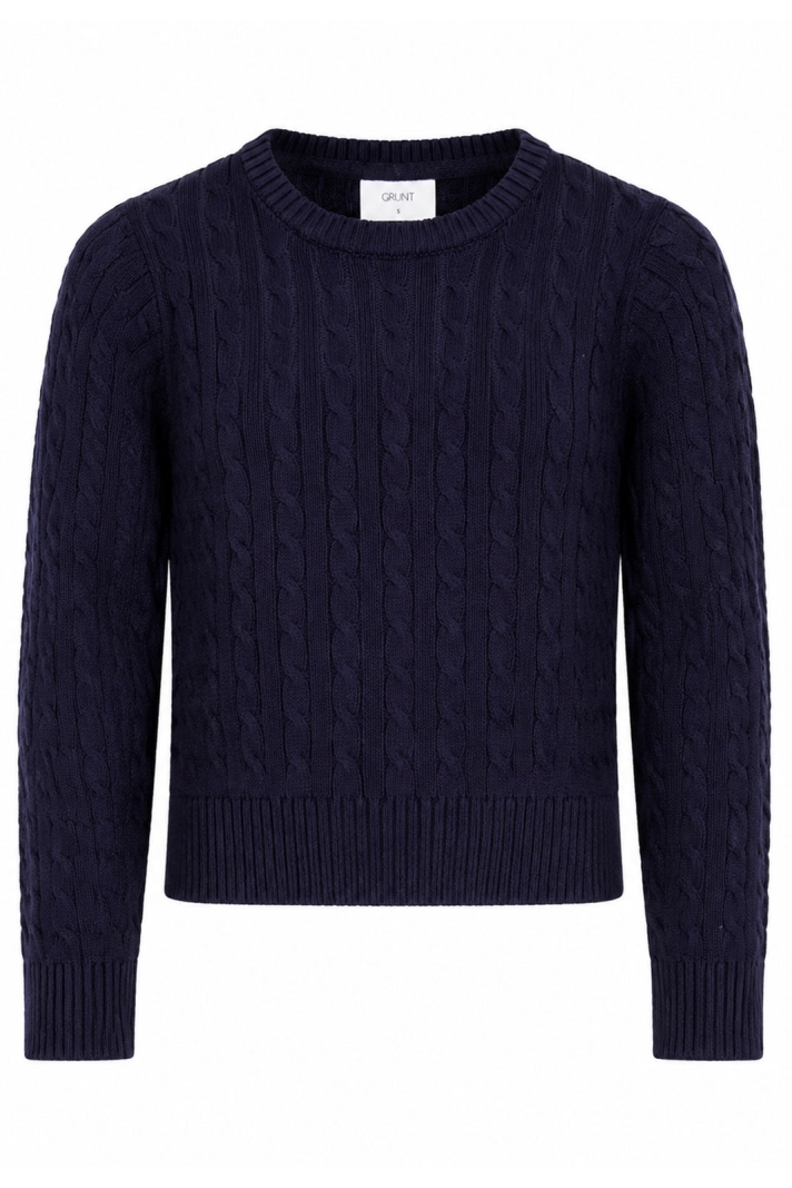 Grline Cable Ls Knit