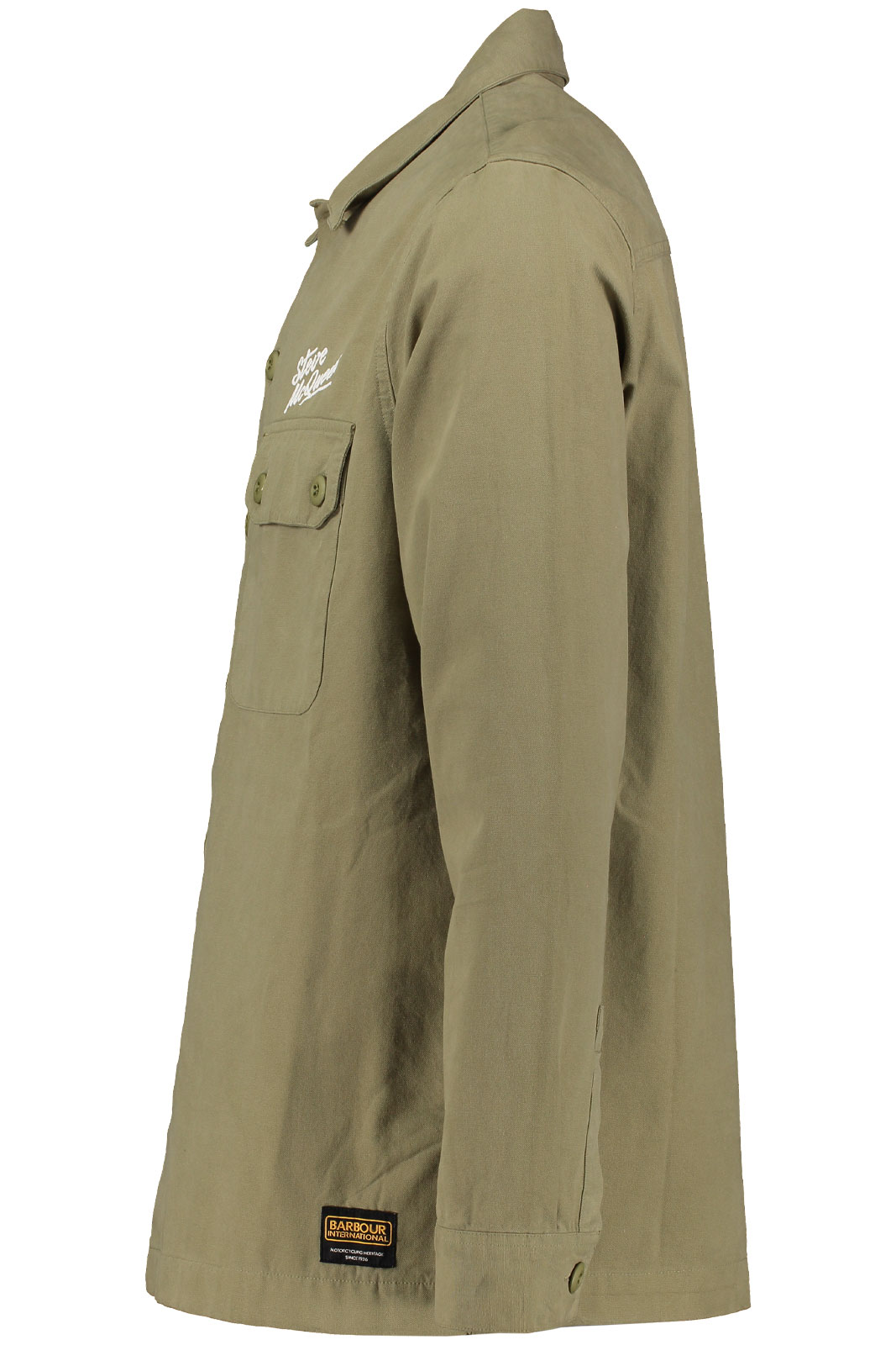 B.Intl Morand Garment Dyed Overshirt