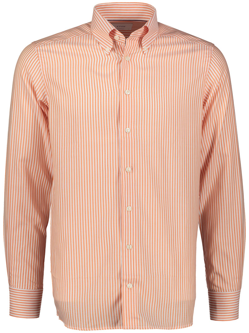 Button Down Rounded Single Contemporary