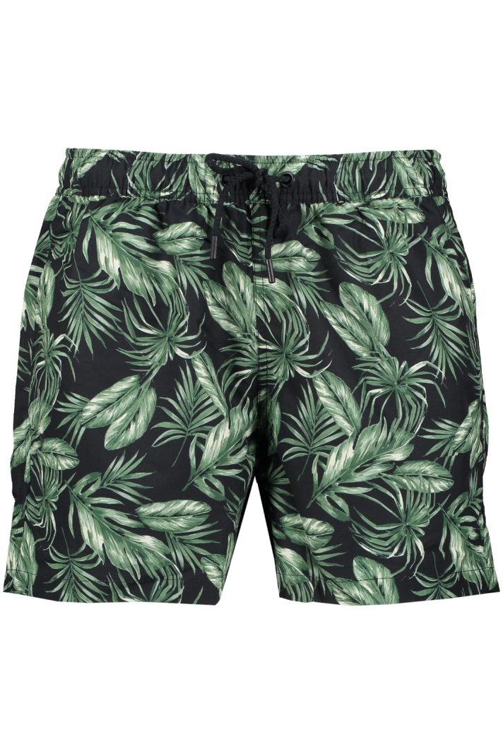 Borg Print Swim Shorts