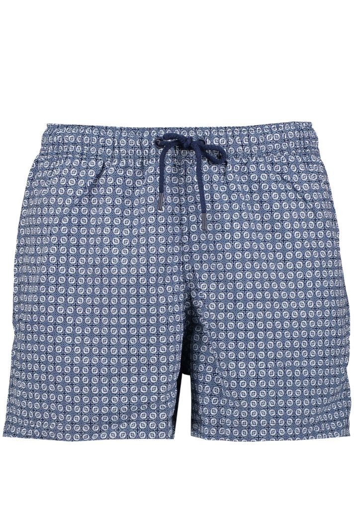 Borg Print Swim Shorts