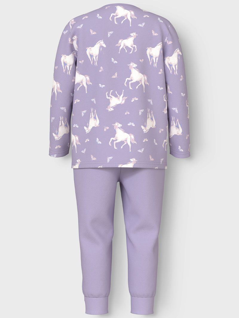 Nmfnightset Pastel Lilac Horse Noos