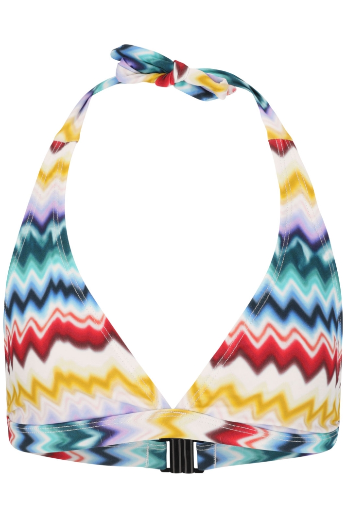 Pozzuoli Jr. Printed Bikini Top