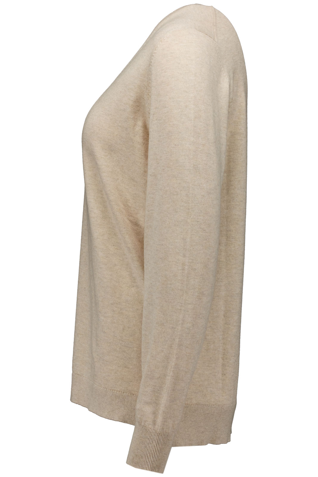 Thea Ladies Inset Sleeve Vee Neck