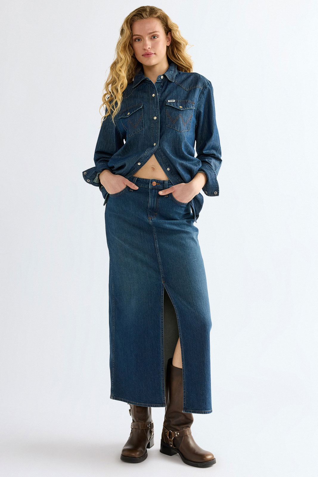 Front Slit Maxi
