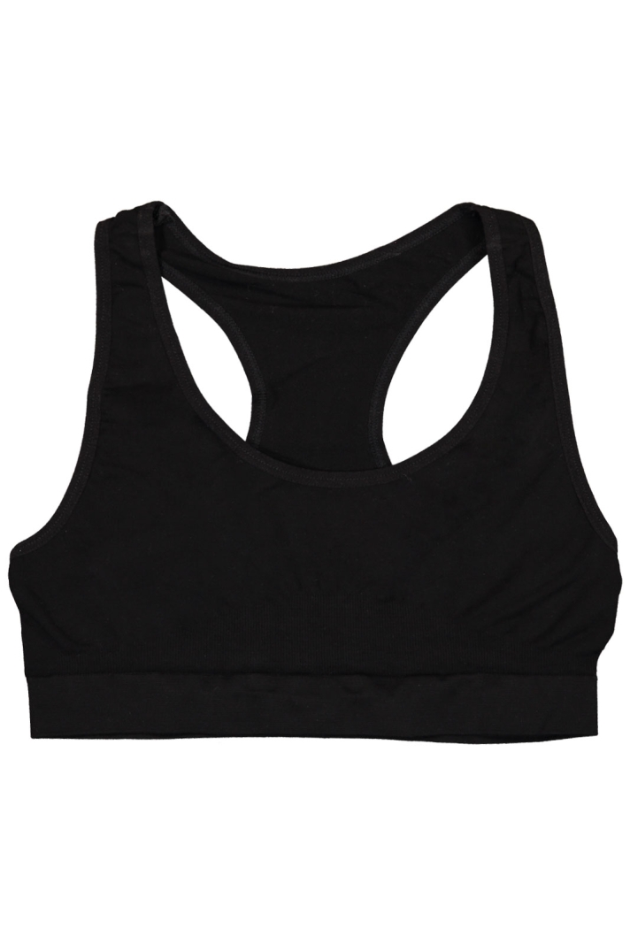 Seamless Bambu Topp Svart