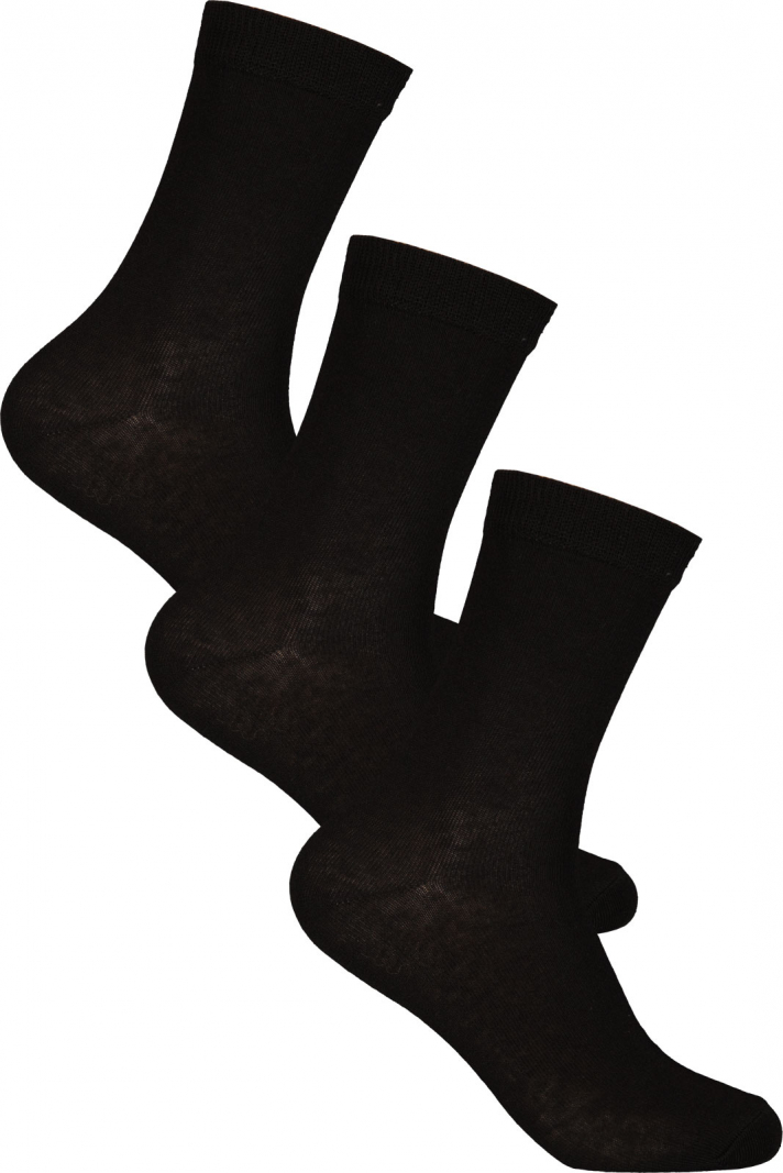 Bomullsstrumpa Dam 3-p