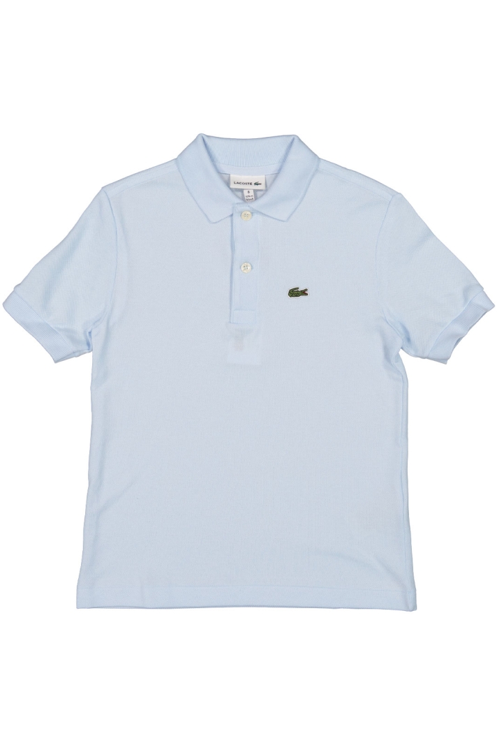 Short sleeved Ribbed Collar Shirt.