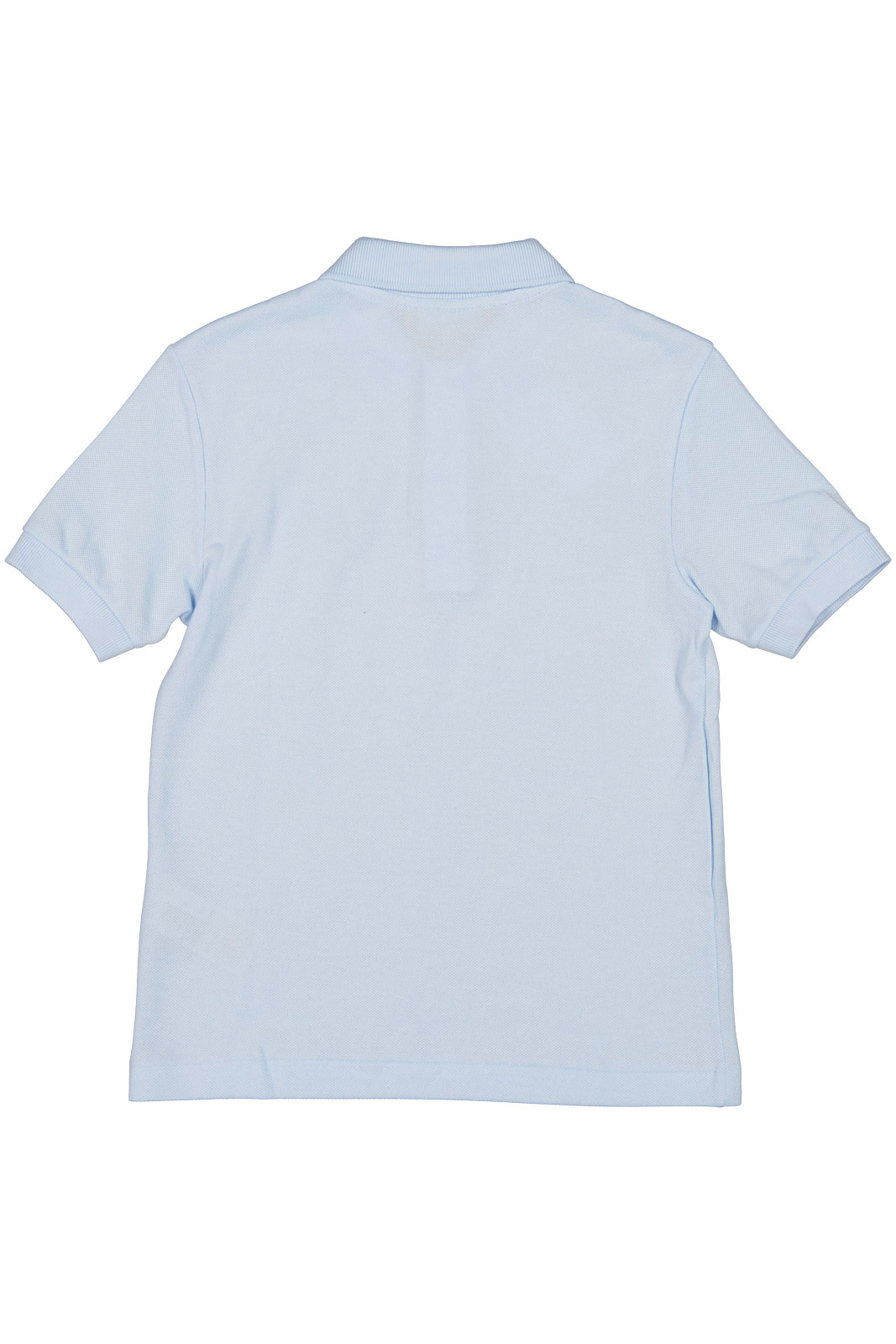 Short sleeved Ribbed Collar Shirt.